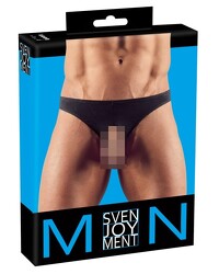 Ouvert-Riostring, schwarz